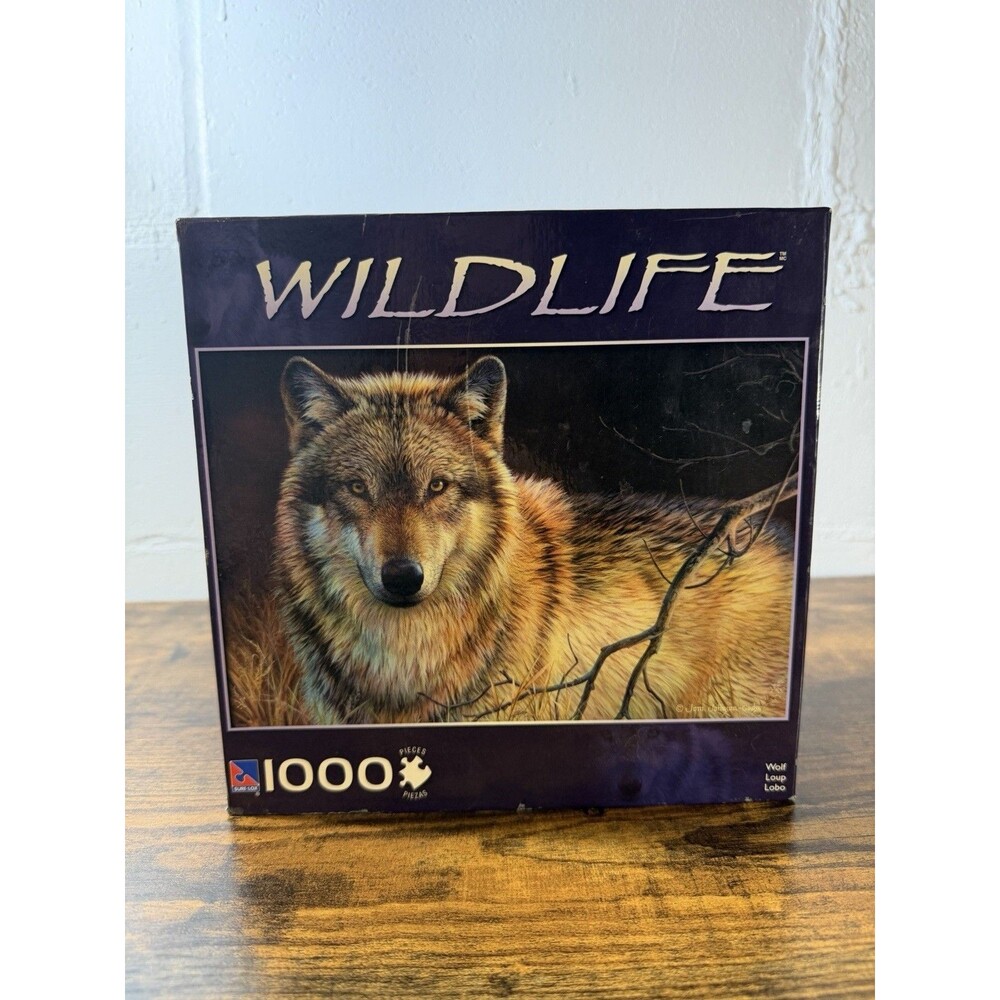 Wildlife Wolf 1000 Piece Jigsaw Puzzle NEW SEALED - USA